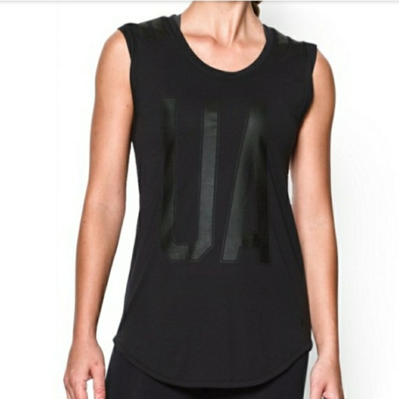 Under Armour Tops - Under Armour Big Stripe Tee NWT